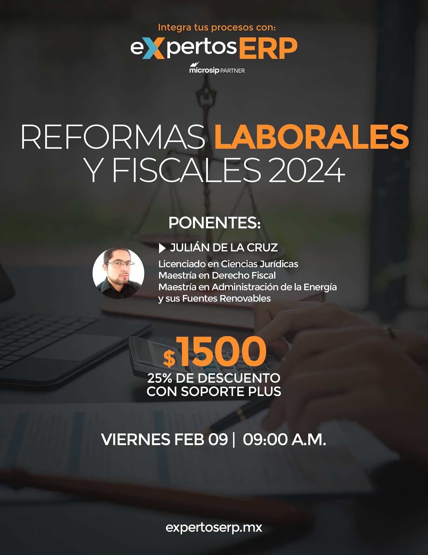 Reformas laborales y fiscales 2024 Expertos ERP